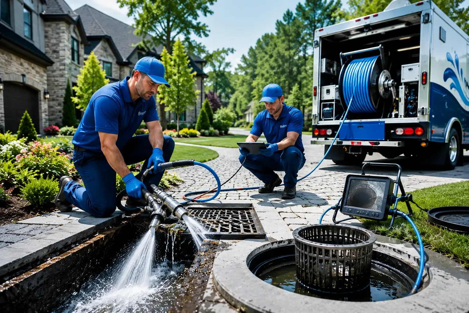 Local outdoor drain cleaning professionals in Pierceton, IN