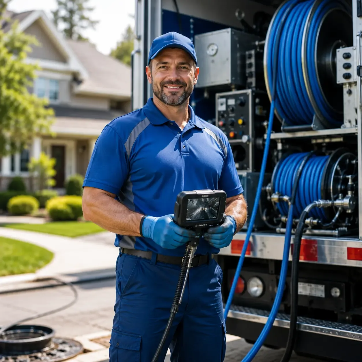 Local outdoor drain cleaning specialists in Pierceton, IN